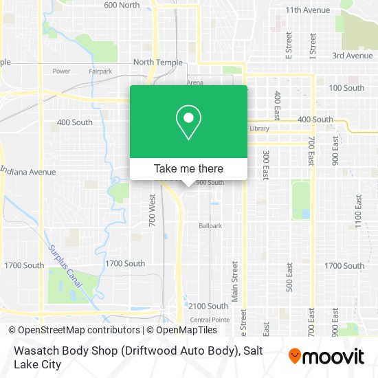 Mapa de Wasatch Body Shop (Driftwood Auto Body)