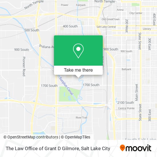 The Law Office of Grant D Gilmore map