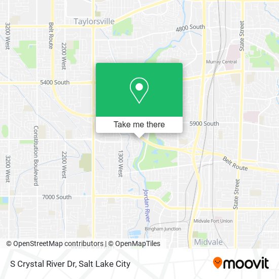 S Crystal River Dr map
