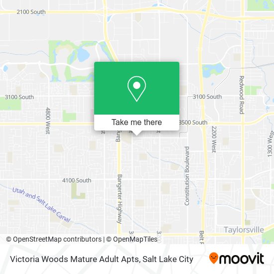 Victoria Woods Mature Adult Apts map