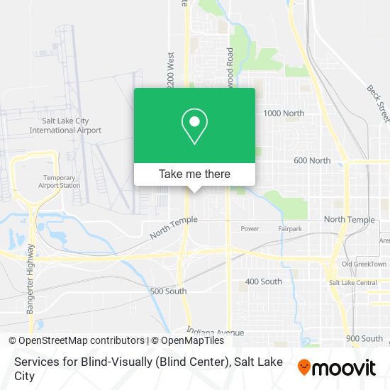 Mapa de Services for Blind-Visually (Blind Center)