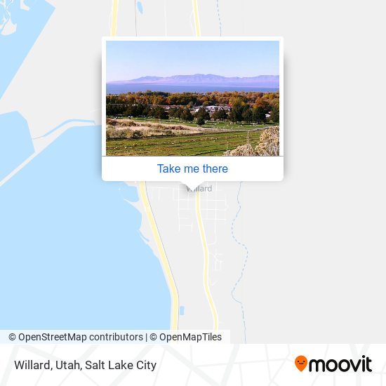 Willard, Utah map