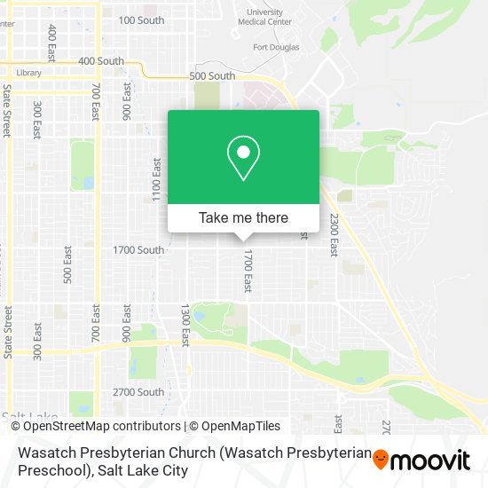 Wasatch Presbyterian Church (Wasatch Presbyterian Preschool) map