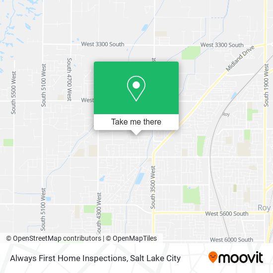 Mapa de Always First Home Inspections