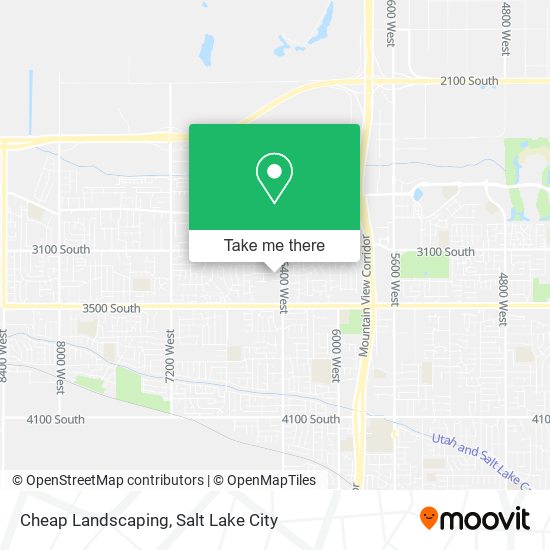 Cheap Landscaping map