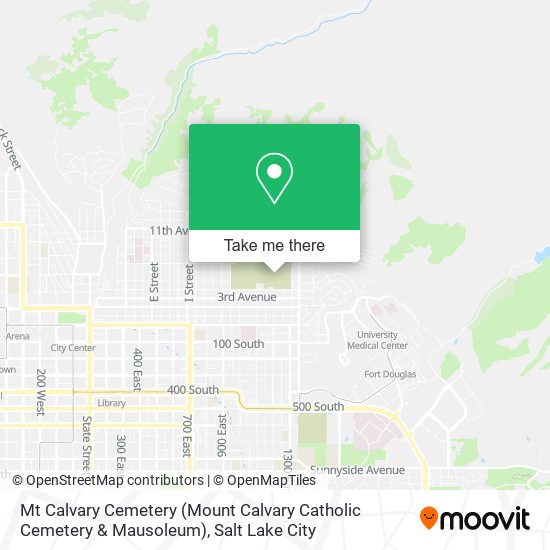 Mapa de Mt Calvary Cemetery (Mount Calvary Catholic Cemetery & Mausoleum)