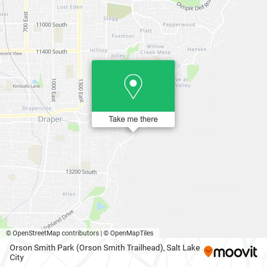 Mapa de Orson Smith Park (Orson Smith Trailhead)