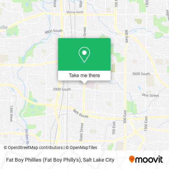 Mapa de Fat Boy Phillies (Fat Boy Philly's)