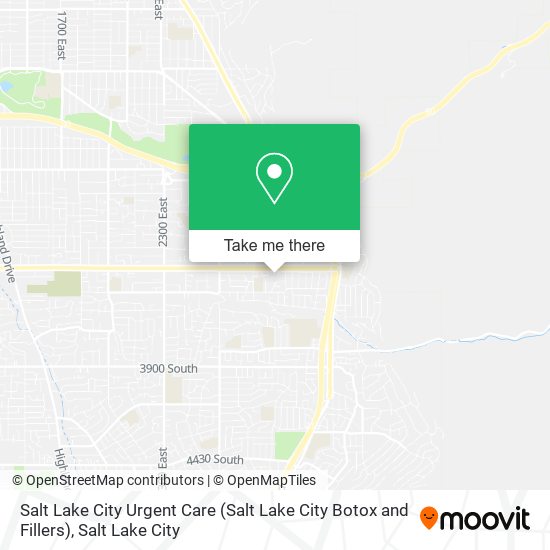 Mapa de Salt Lake City Urgent Care (Salt Lake City Botox and Fillers)
