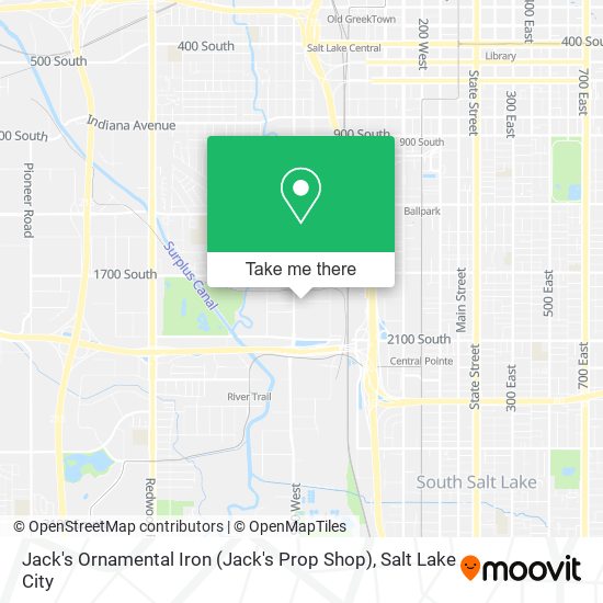 Mapa de Jack's Ornamental Iron (Jack's Prop Shop)