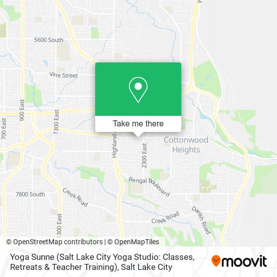 Yoga Sunne (Salt Lake City Yoga Studio: Classes, Retreats & Teacher Training) map