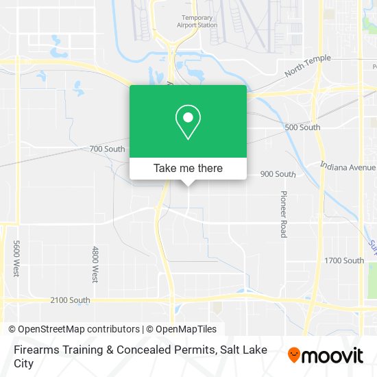 Firearms Training & Concealed Permits map