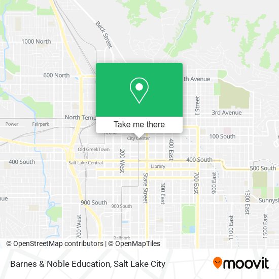 Mapa de Barnes & Noble Education