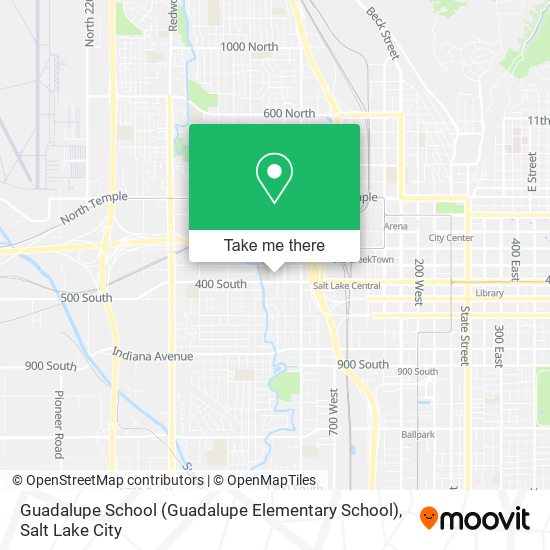 Mapa de Guadalupe School (Guadalupe Elementary School)