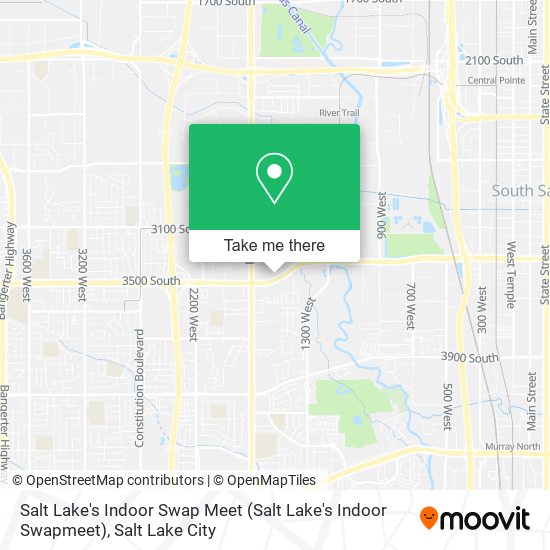 Salt Lake's Indoor Swap Meet (Salt Lake's Indoor Swapmeet) map