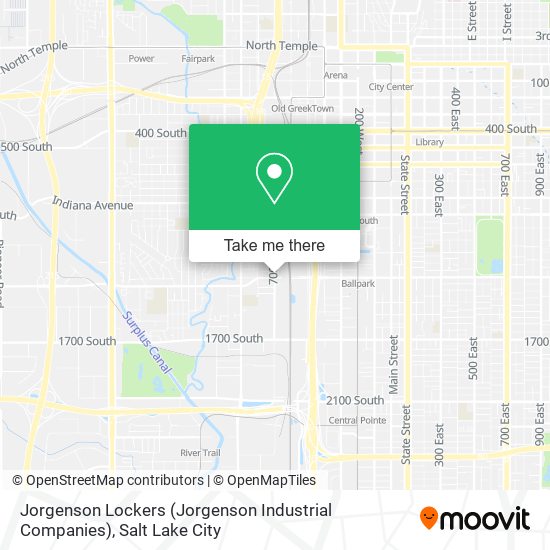 Mapa de Jorgenson Lockers (Jorgenson Industrial Companies)