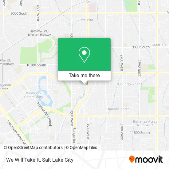 We Will Take It map