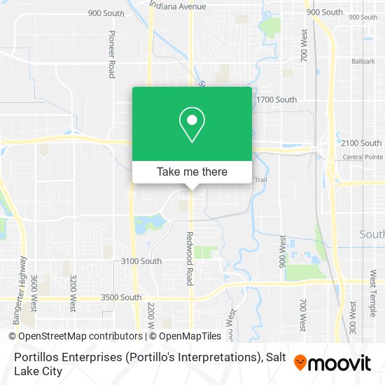 Mapa de Portillos Enterprises (Portillo's Interpretations)