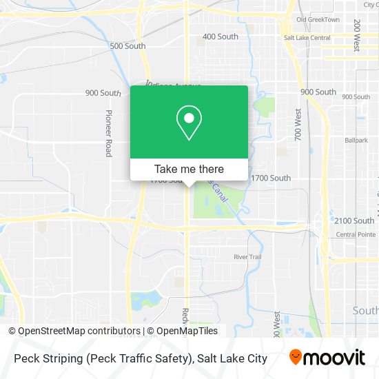 Peck Striping (Peck Traffic Safety) map