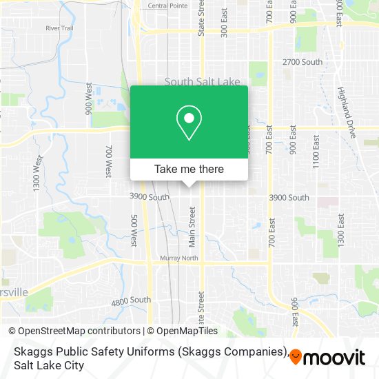 Skaggs Public Safety Uniforms (Skaggs Companies) map