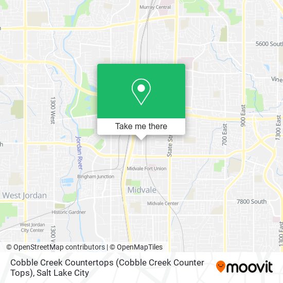 Mapa de Cobble Creek Countertops (Cobble Creek Counter Tops)