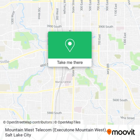 Mapa de Mountain West Telecom (Executone Mountain West)