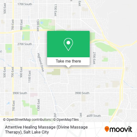 Attentive Healing Massage (Divine Massage Therapy) map
