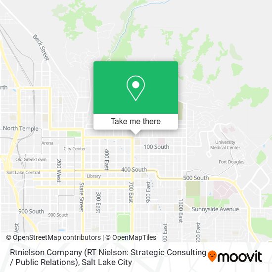 Rtnielson Company (RT Nielson: Strategic Consulting / Public Relations) map