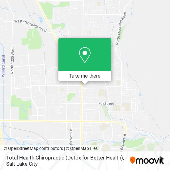 Total Health Chiropractic (Detox for Better Health) map
