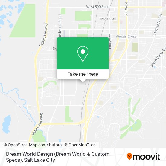 Mapa de Dream World Design (Dream World & Custom Specs)