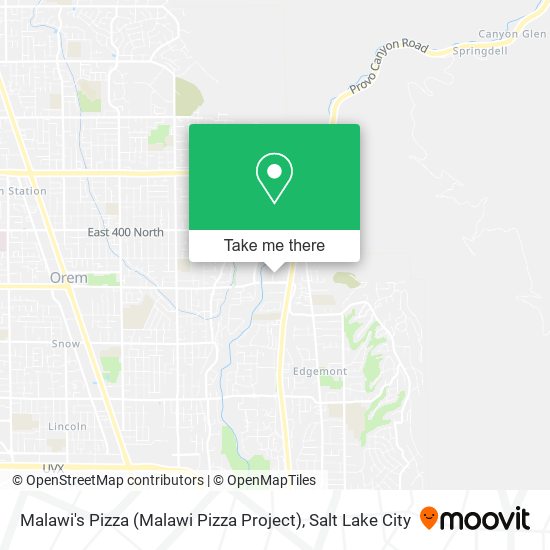 Malawi's Pizza (Malawi Pizza Project) map