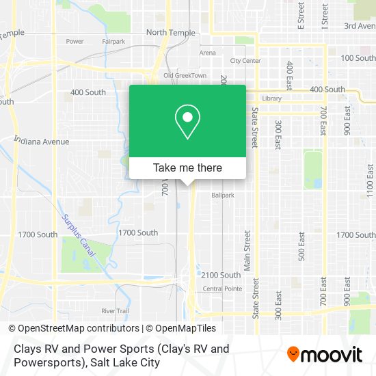 Clays RV and Power Sports (Clay's RV and Powersports) map