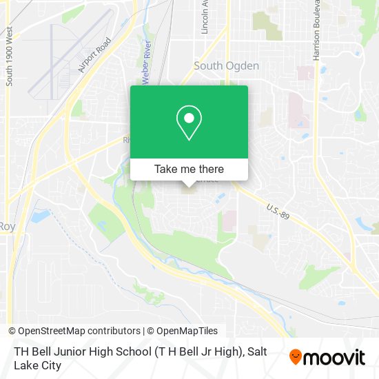 TH Bell Junior High School (T H Bell Jr High) map