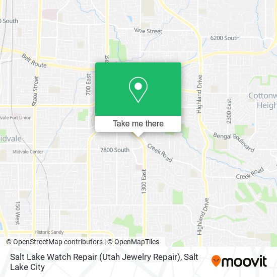 Salt Lake Watch Repair (Utah Jewelry Repair) map