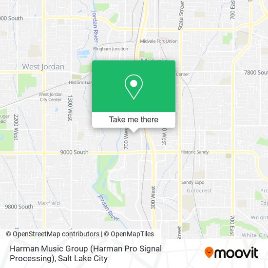 Mapa de Harman Music Group (Harman Pro Signal Processing)