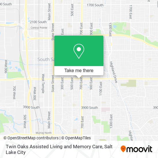 Mapa de Twin Oaks Assisted Living and Memory Care