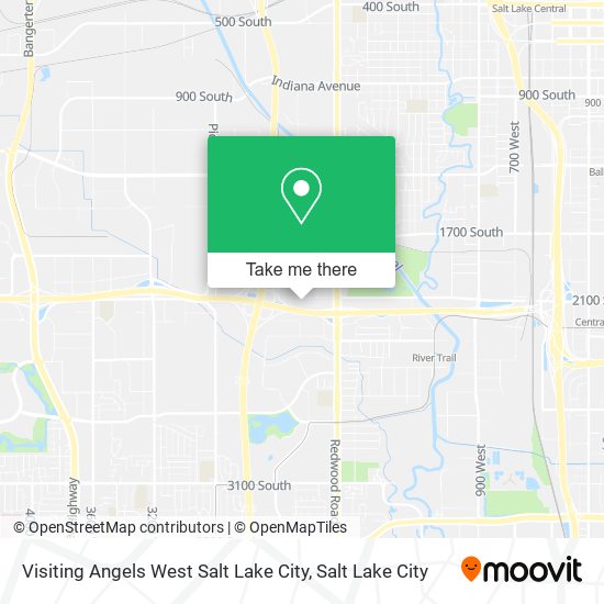 Visiting Angels West Salt Lake City map