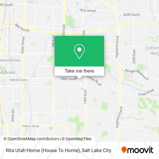Rita Utah Home (House To Home) map