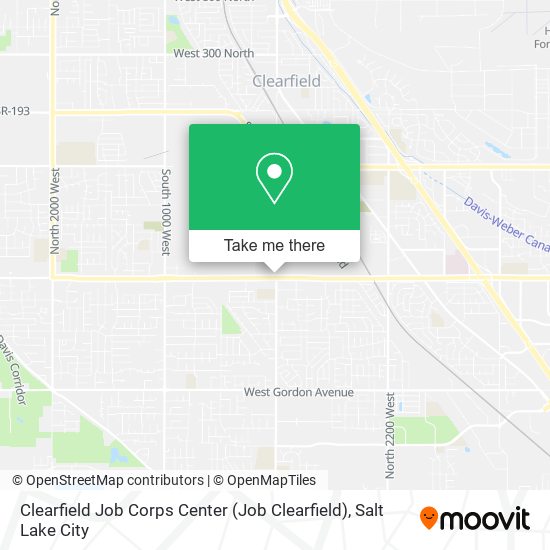 Clearfield Job Corps Center (Job Clearfield) map