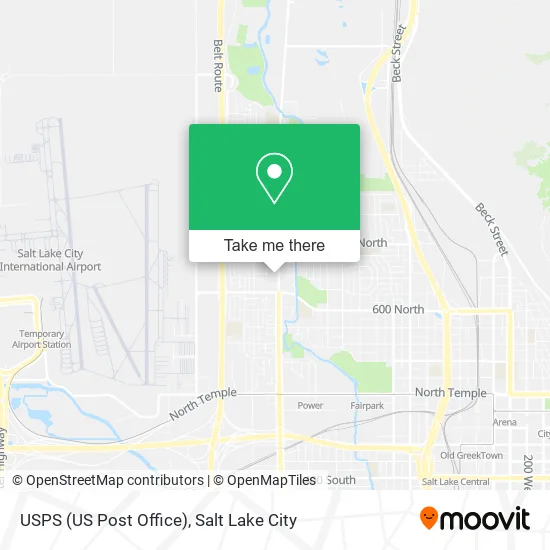 Mapa de USPS (US Post Office)