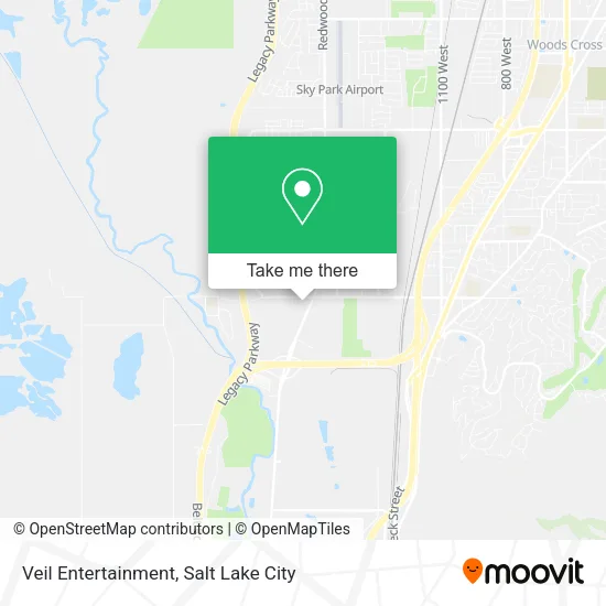 Veil Entertainment map