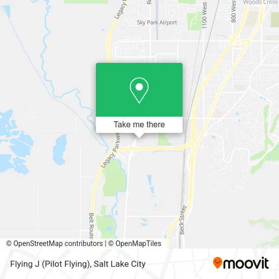 Flying J (Pilot Flying) map