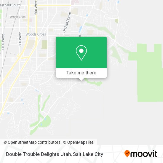 Mapa de Double Trouble Delights Utah