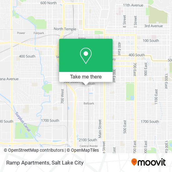 Mapa de Ramp Apartments