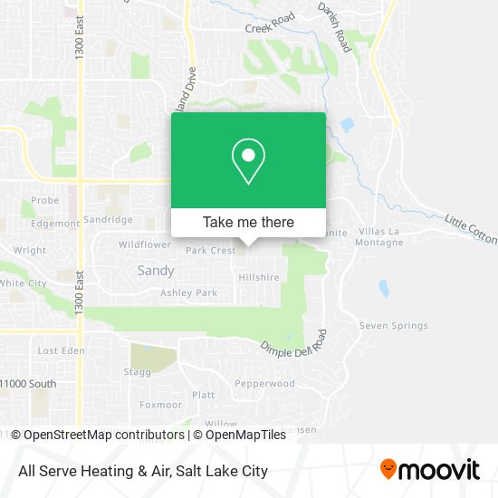 All Serve Heating & Air map