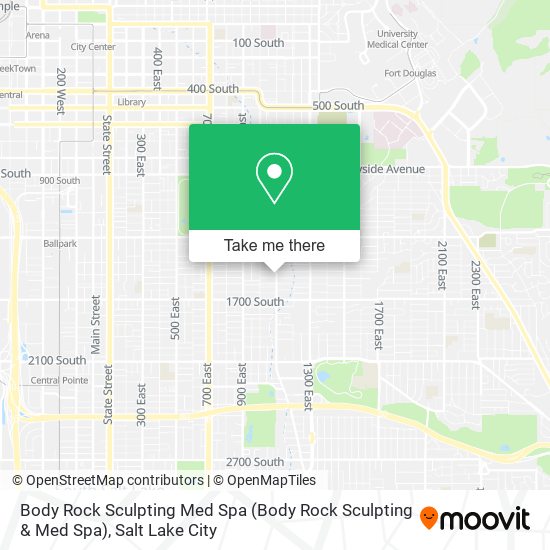 Body Rock Sculpting Med Spa map