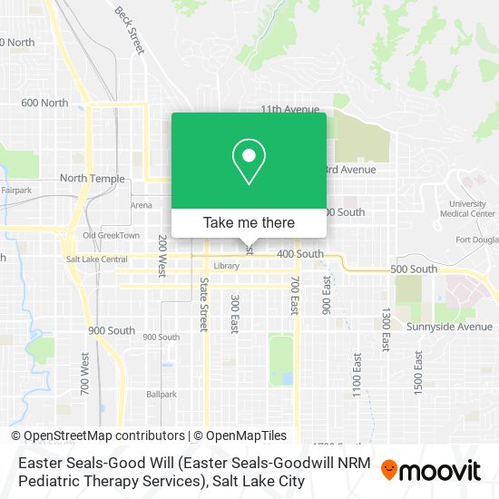 Mapa de Easter Seals-Good Will (Easter Seals-Goodwill NRM Pediatric Therapy Services)