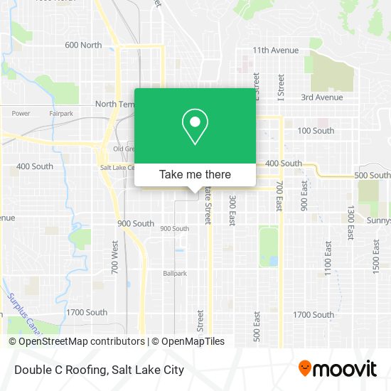 Double C Roofing map