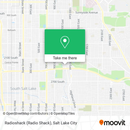 Mapa de Radioshack (Radio Shack)