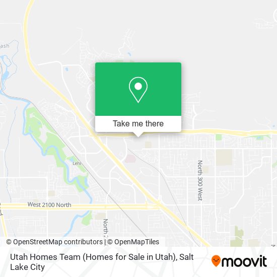 Mapa de Utah Homes Team (Homes for Sale in Utah)